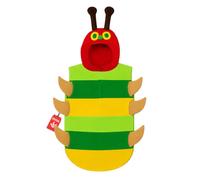 Fun Shack Costume Bruco Bambini, Costume Halloween Bambini | Tunica Verde con Cappuccio, Design Bruco delle Fiabe, Perfetto per Halloween, Ideale per il Gioco di Ruolo