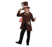 Fun Shack Costume Cappellaio Matto Bambino, Costume Fiaba Halloween, S