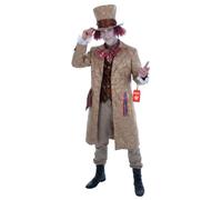 Fun Shack Costume Cappellaio Matto Uomo, Halloween Uomo, XL | Giacca con Gilet, Camicia & Cappello con Parrucca, Design Fantasia, Perfetto per Halloween, Ideale per Travestirsi