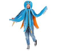 Fun Shack Costume Carnevale Polipo - Vestito Polpo per Adulti, Abito Divertente per Halloween, Compleanni e Party., Taglia Unica