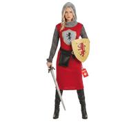 Fun Shack Costume Cavaliere Donna, Costume Medievale Halloween Donna, L