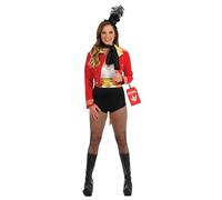 Fun Shack Costume Circo Donna, Costume Domatrice Circo Donna, Vestito Carnevale Halloween Domatore Adulti L