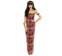 Fun Shack Costume Cleopatra Donna - Vestito Egiziana per Carnevale, Halloween, Compleanni e Party, Abito Storico Cleopatra, L