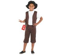 Fun Shack Costume Contadino Bambino, Costume Rustico Halloween Bambino, M