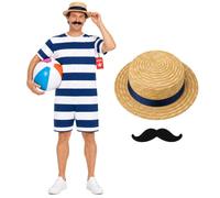 Fun Shack Costume da Bagno Vittoriano Uomo, Costume Halloween Uomo, M