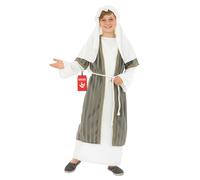 Fun Shack Costume da pastore per bambini, costume da presepe da pastore, costume da locanda per bambini, costume da Joseph per bambini, taglia M