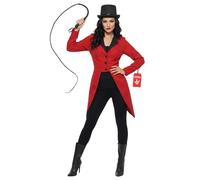 Fun Shack Costume Domatrice Donna, Costume Circo Halloween Donna, L | Giacca Rossa da Domatrice, Stile Circo Vintage, Chiusura a Bottone, Perfetto per Halloween, Ideale per Travestirsi