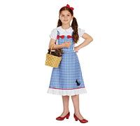 Fun Shack Costume Dorothy Bambina - Vestito Carnevale per Bambina, Abito Classico per Halloween, Compleanni e Party., S