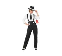 Fun Shack Costume Gangster Anni 20 Donna, Costume Halloween Donna, XL