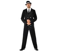 Fun Shack Costume Gangster Uomo, Completo Anni 20 30 Adulti Taglia XL
