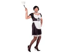 Fun Shack Costume Maid Uomo - Vestito Cameriera per Addio al Celibato, Abito Divertente per Feste e Party Speciali, XL