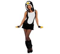 Fun Shack Costume Pinguino Donna - Vestito Carnevale Adulto, Abito per Halloween, Compleanni e Party, Costume Animale Divertente, M