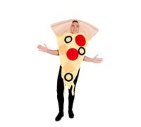 Fun Shack Costume Pizza Adulto - Vestito Carnevale Donna, Abito Cibo per Halloween, Compleanni e Party., Taglia Unica