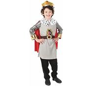 Fun Shack Costume Re Artù Bambino - Vestito Cavaliere Medievale per Halloween, Compleanni e Party, Abito da Principe Bambino, L