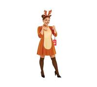 Fun Shack Costume Renna Donna, Costume Natalizio Halloween Donna, S