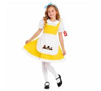 Fun Shack Costume Riccioli d'Oro Bambina, Costume Fiaba Halloween, S