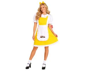 Fun Shack Costume Riccioli d'Oro Donna, Costume Fiaba Halloween Donna, M