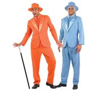 Fun Shack Costume Scemo Uomo Azzurro - Smoking Anni 90 per Carnevale, Film e Feste a Tema, Abito Divertente per Adulti, M