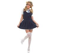Fun Shack Costume Scolaretta Donna - Uniforme Studentessa per Carnevale, Halloween, Compleanni e Party, XXL