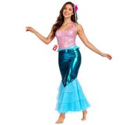 Fun Shack Costume Sirena Donna, Costume Halloween Donna, L