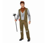 Fun Shack Costume Spazzacamino Uomo, Costume Halloween Uomo, XL