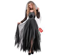 Fun Shack Costume Sposa Cadavere Donna, Costume Horror Halloween Donna, 3XL