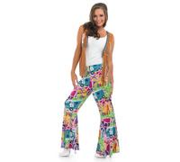 Fun Shack Hippiehosen Costumi, Pantaloni Hippie, Extra Large Donna