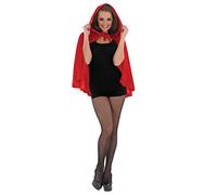 Fun Shack Mantella Cappuccetto Rosso Donna - Costume Carnevale con Cappuccio per Halloween, Compleanni e Party., Taglia Unica