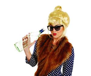 Fun Shack Parrucca Anni 60 Donna, Parrucca Donna Anni 60, Parrucche Anni 60, Parrucca Anni 50 Donna, Parrucca Ad Alveare Bionda, Accessori Anni 60, Parrucca Carnevale Donna