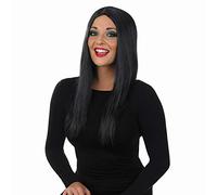 Fun Shack Parrucca Nera Lunga per Adulti, Costume Halloween Donna Disponibile in Taglia Unica