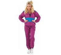 Fun Shack Sportiva Retro Anni 80 Vestiti, Retro Costume Anni 80 Donna, Sportiva Tuta Anni 80 Donna, Retro Tute Sportive Donna, Retro Sportiva Costume Carnevale Donna Anni 80 S