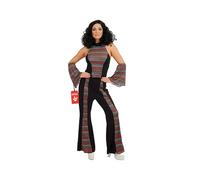Fun Shack Tuta Donna Anni 70 - Costume Disco per Carnevale, Vestito Retrò per Feste, Halloween e Party a Tema Anni 70, XL
