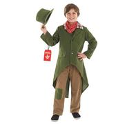 Fun Shack Vestito Contadino Bambino, Costume Contadino Halloween, L