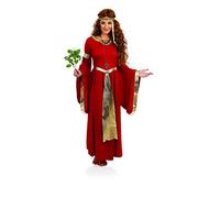 Fun Shack Vestito Medievale Donna - Abito Principessa per Carnevale, Halloween e Feste a Tema, Costume Storico Elegante, L