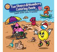 Fun Shapes & Numbers Coloring Book: A Creative Way for Kids to Learn Counting and Shapes.