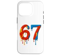 Fun Six Seven 6 7 Meme Design 6 7 Custodia per iPhone 16 Pro