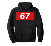Fun Six Seven 6 7 Meme Design 6 7 Felpa con Cappuccio