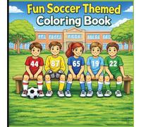 Fun Soccer Themed Coloring Book