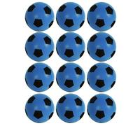 Fun Sport - Palloncini da calcio in schiuma blu, confezione da 12 pezzi, morbidi per interni ed esterni, resistenti e leggeri, perfetti per bambini, ragazzi e adulti, per ore di divertimento, 19,4 cm