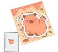 Fun Sticky Notes - Capybara Planner Adesivi Decalcomanie | Divertente e versatile note adesive 30 fogli per scuola zaino lavoro Pasqua adulti bambini ragazze scrivania da parete