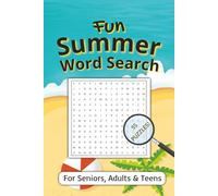Fun Summer Word Search Puzzle Book: Fun Word Searches with Easy to Read Print about Summer, Summer Vacation and More | 6 x 9 inches, 110 Pages | 50+ ... Gift for Vacations, Holidays and Freetimes