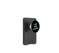 Fun Swimming Quotes - Costume da bagno "Just Keep Floating Swim" PopSockets PopWallet per MagSafe