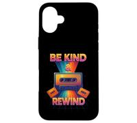 Fun Times Be Kind e Rewind Mixtape Throwback Vibe Custodia per iPhone 16 Plus