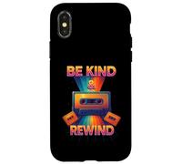 Fun Times Be Kind e Rewind Mixtape Throwback Vibe Custodia per iPhone X/XS