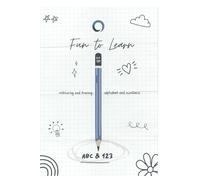 Fun to Learn: colouring and tracing alphabet and numbers