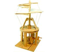 Fun Trading- Kit di Costruzione in Legno Leonardo da Vinci Elicottero, 4118