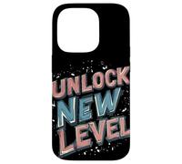 Fun Unlock New Level - Costume per adulti e bambini Custodia per iPhone 14 Pro