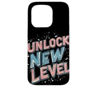 Fun Unlock New Level - Costume per adulti e bambini Custodia per iPhone 15 Pro