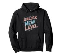 Fun Unlock New Level - Costume per adulti e bambini Felpa con Cappuccio