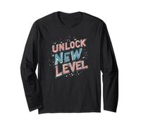 Fun Unlock New Level - Costume per adulti e bambini Maglia a Manica